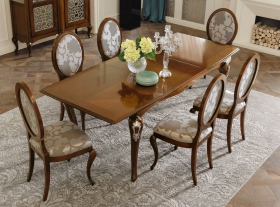 Итальянский прямоугольный стол для гостиной коллекции MEMORIE VENEZIANE фабрика GIORGIOCASA
